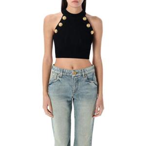 발망 민소매 티셔츠 EF1AB390KB07 0PA BLACK