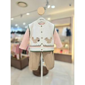 [아가방]MARIO지니다람쥐 조끼 3세트 01S523201