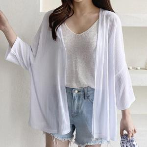 빅사이즈 507 어깨숄볼레로가디건 DNOU979