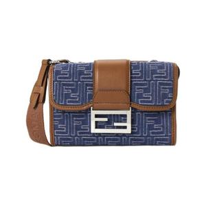 펜디 더블 바게트백 블루 7VA649AUGOF1SCG