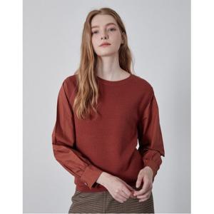 [올리비아로렌]셔츠패치 니트 풀오버___VOCBLYF7411