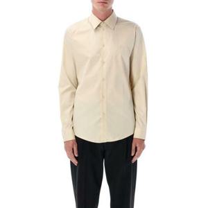 (명품) 버버리 슬림 핏 코튼 셔츠 긴팔 8103939