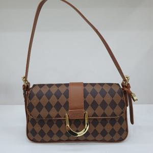 [몽크로스]여성 체크무늬 자가드 숄더백 크로스백 WSM68626_SH