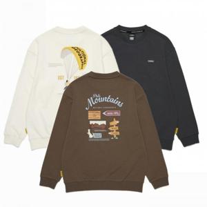 내셔널지오그래픽키즈  (K253USW040) 시즌 그래픽 맨투맨 티셔츠 긴팔