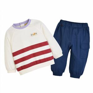 [모이몰른]유아 나르 티셔츠 상하복 M253STB09P