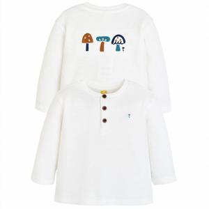 [모이몰른]유아 머쉬룸 헨리넥 티셔츠 M253TSB01P