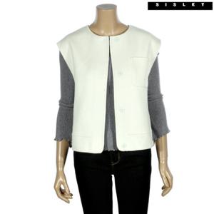 [시슬리]시슬리 가슴포켓 포인트 버튼 베스트 SACTA1341_IV