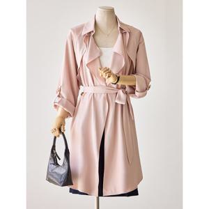 [커스텀에이블]롤업 내츄럴 트렌치코트_T2508CT601C