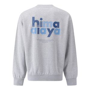 [블랙야크] 공용 히말라야 그래픽 맨투맨3 1BYSSFU906 MG