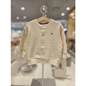 블루독베이비[hu] 25.FW가을겨울 IV)블루독와플가디건 45A70-031-01 유아가디건 면가디건 실내가디건 자켓