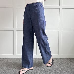 나야홍 / 빅사이즈 508 아이스스판통일자청팬츠 DLOP493