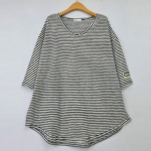 나야홍 / 빅사이즈 508 미소라벨단가라브이넥티 DRIU181