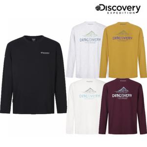 [디스커버리] 25FW 공용 마운틴 그래픽 기능성 긴팔티 DXRL21054-DXNW