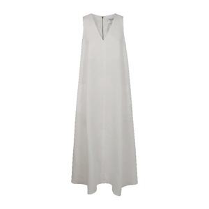 막스마라 시메오네 브이넥 롱 리넨 원피스 2511221112600 005