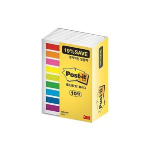 3M 포스트잇 대용량 필름 플래그 알뜰팩 683-9KP-10