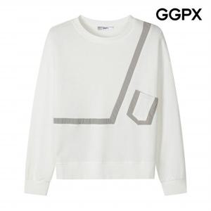 [GGPX] 테이핑 포켓 맨투맨 티셔츠 (GP9TS009F)