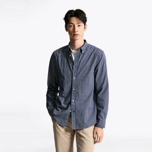 [공식][타미힐피거] [Regular fit] 포플린 미니 타탄 셔츠 (T12F7WSH150MT10MS)