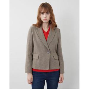 [올리비아로렌]헤링본 크롭 재킷____VOCFU3W9141