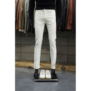 [빠니깔레]MARIO이태리직수입 아이보리모던슬림핏 스판코튼팬츠 f-icpt55iv