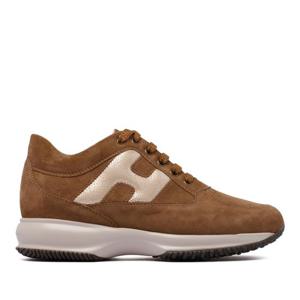 호간 스웨이드 로고 디테일 청키 스니커즈 HXW00N0S360EWG 0VB0