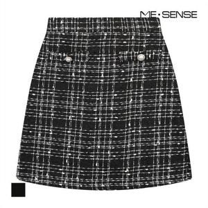 [미센스]MARIO트위드패턴 미니스커트_MB36SKM311Z