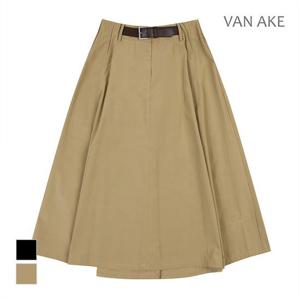 [반에이크]MARIO레더버클 플레어 스커트_VB3XSKMD02Z