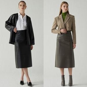 [헤스티지][헤스티지]양가죽 롱 스커트_637963