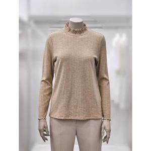 프렐린 세이브존02 물결 하이넥 티셔츠 RTP253S61