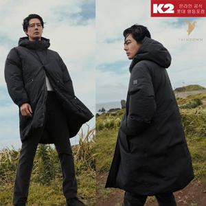 K2 겨울 남성 구스 조인성 롱패딩/다운/K95/거위털/KMW24553YD