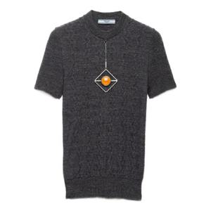 25 FW 프라다 펜던트 장식 반소매 스웨터 P24V2GSOOO17KD TP442502589