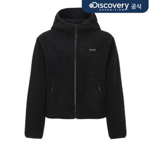 여성 테크플리스 후드 자켓 (BLACK)  DWSS72056-BKS