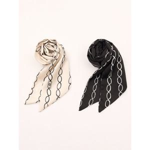 [커스텀에이블]체인 나염 스카프_T2509AC029C