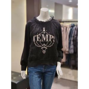 [트리아나]MARIO소고 레이스 레이어드 맨투맨 티셔츠AK3TA02