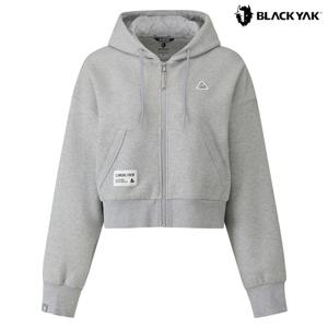 블랙야크 여성 간절기 크롭자켓 여성 클라이밍 에센셜 트레이닝 후드집업 1BYSJFU503