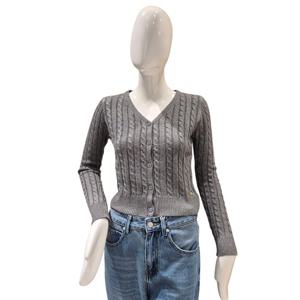 [파파야]꽈배기 브이넥 가디건(PNPRCD002C)