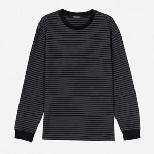 뱅뱅 HC07 가을공용 베이직 스트라이프 긴팔티 CTL612