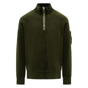 25 FW CP컴퍼니 하프 지퍼 포켓 스웨트셔츠 19CMSS251A006614G TP442870964