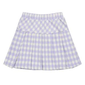 [소이]MARIO여아 밴딩 체크 주름 스커트 23S1852_VI