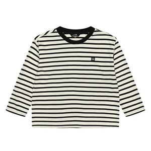 [에꼴리에]MARIO남아 와펜 스트라이프 티셔츠 23C0408_BK
