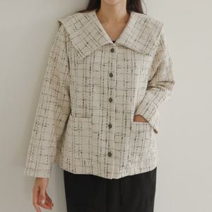 나야홍 / 빅사이즈 509 빈티지체크포켓카라자켓 DLYV230