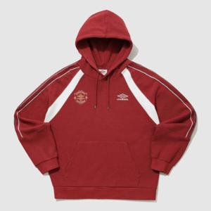 엄브로후드티 NQC UP421CHDO6-DRE HBL OG 테이프라인 후드티 / RED
