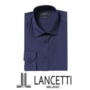 [란체티][란체티]슬림 다크 블루 셔츠 502_638007