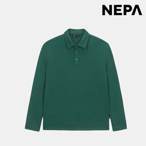 네파[택가119,000원]남성 간절기 멜란지 조직감 폴로티셔츠 7K55260