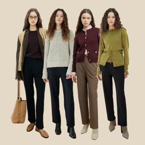 [단독] 25FW 벨리츠 여성 어텀 에센셜 팬츠 4종