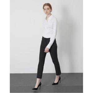 [올리비아로렌]체크 일자핏 팬츠____VOPDLYW9371