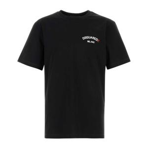 디스퀘어드2 로고 프린트 코튼 티셔츠 S71GD1630D20020 900