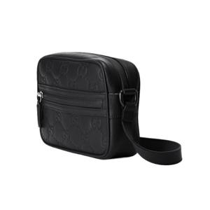 구찌 남성 GG 러버 이펙트 미니 숄더백(블랙) 771321 AAC0G 1000