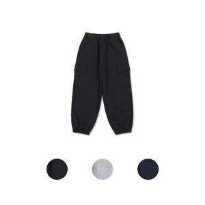 탑텐키즈 MKF4PT3002 공용 플리스 카고 스웨트팬츠