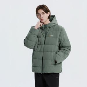 내셔널지오그래픽 N254UDW950 경량 후드 덕다운 점퍼 KHAKI