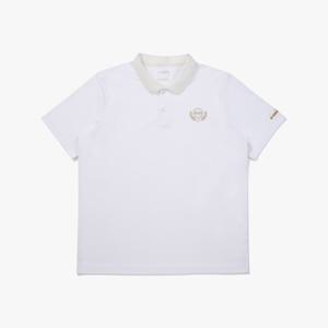 [디아도라] 퍼포먼스 카라 반팔 티셔츠 OFF WHITE